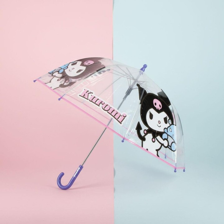 Paraguas manual POE Kuromi Hello Kitty