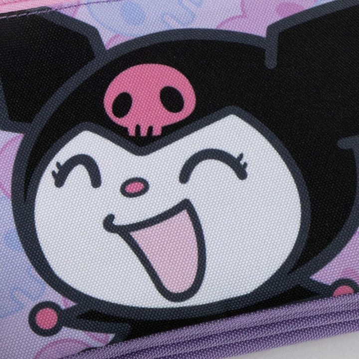 Portatodo Kuromi Hello Kitty triple
