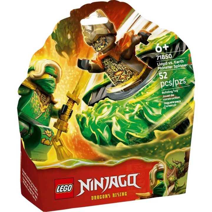 LEGO 71850 Lloyd vs. Earth Monster Spinner