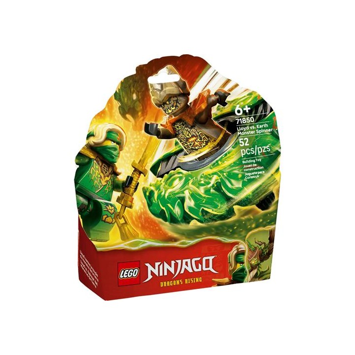 LEGO 71850 Lloyd vs. Earth Monster Spinner