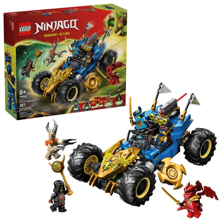 LEGO 71856 Coche Transformable de Jay