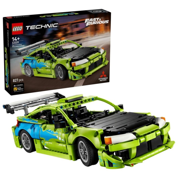LEGO 42229 Fast and Furious Mitsubishi Eclipse Car