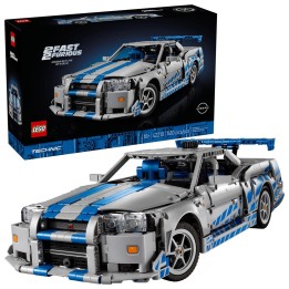 LEGO 42210 2 Fast 2 Furious Nissan Skyline Gt-R (R34) Car