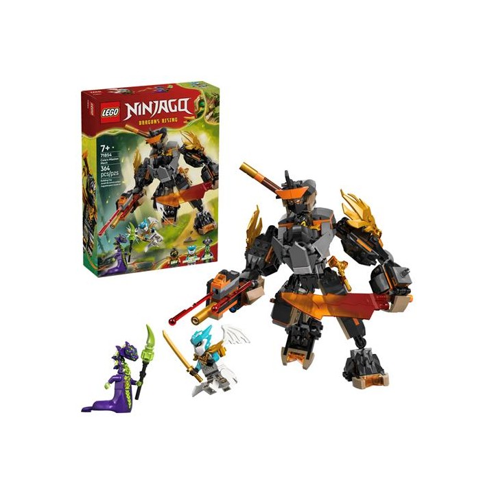 LEGO 71854 Meca de Misión de Cole y Zane Dragón
