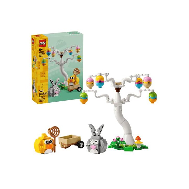 LEGO 40808 Búsqueda de Huevos de Pascua del Conejo y el Pollito