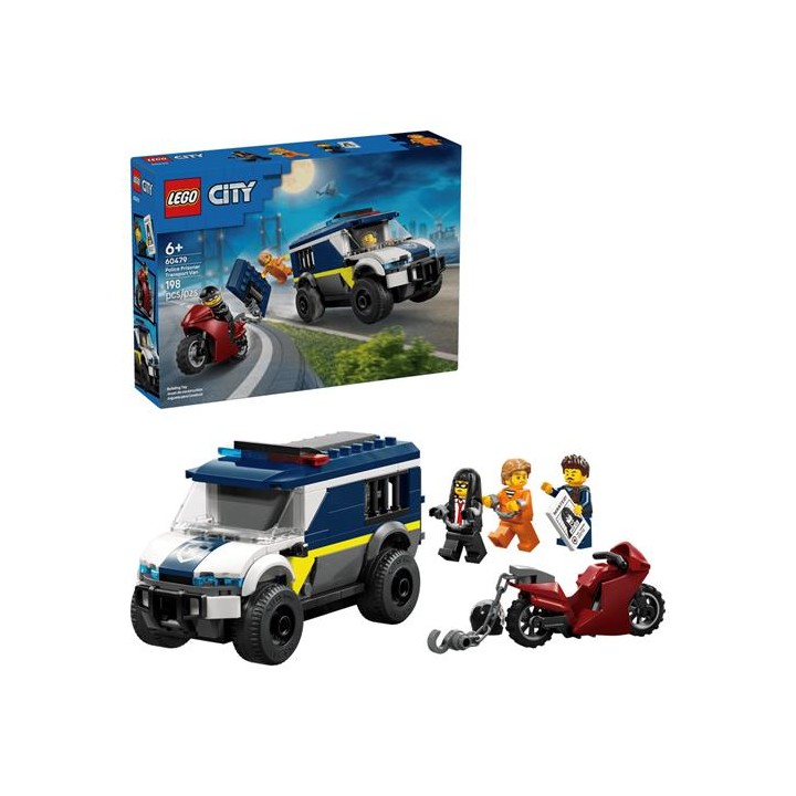 LEGO 60479 Furgoneta de Transporte Penitenciario de Policía