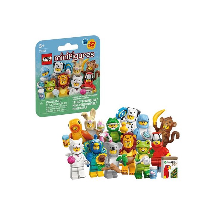 LEGO 71051 28ª Edición: Animales (Figura sorpresa aleatoria)