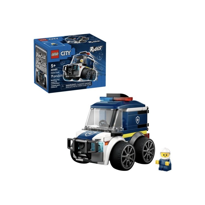 LEGO 60481 Rides - Police Truck