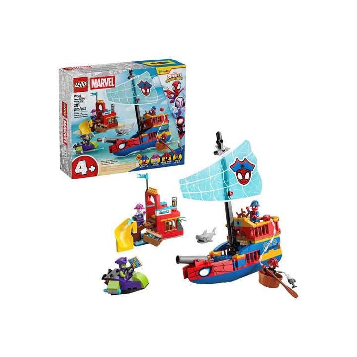 LEGO 11208 Barco Pirata del Equipo Sidey