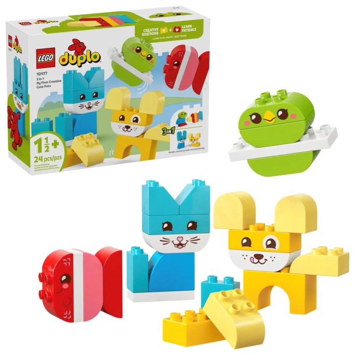 LEGO 10477 Simpáticas Mascotas Creativas 3 en 1