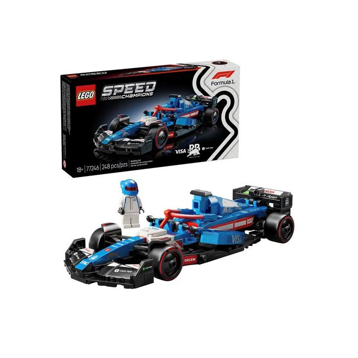 LEGO 77246 Coche de Carreras Visa Cash App RB VCARB 01 F1