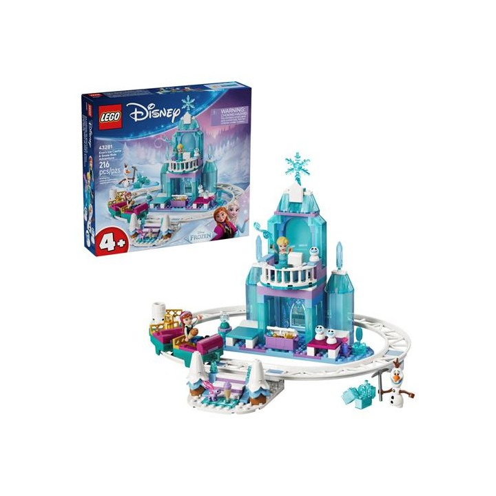 LEGO 43281 Castillo de Hielo de Elsa y Aventura en la Nieve