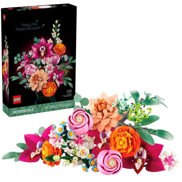 LEGO 10342 Pretty Pink Flower Bouquet