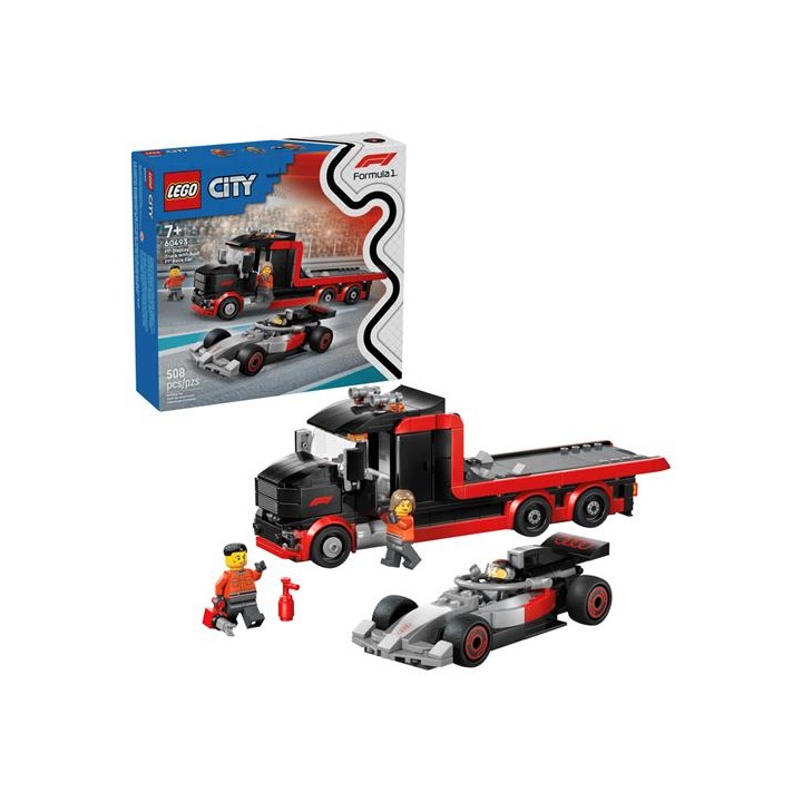 LEGO 60493 F1 Display Truck With Audi F1 Race Car