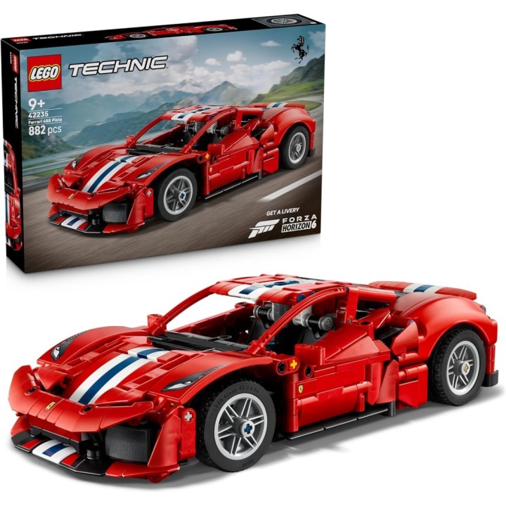 LEGO 42235 Ferrai 488 Pista Car