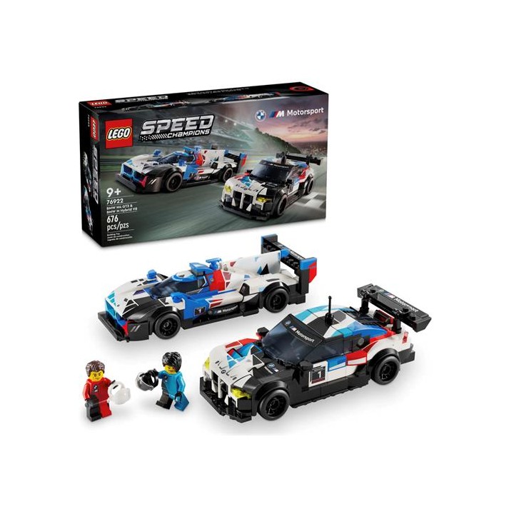 LEGO 76922 BMW M4 GT3 & BMW M Hybrid V8 Race Cars