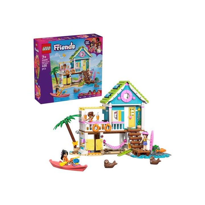LEGO 42699 Casa en la Playa con Focas