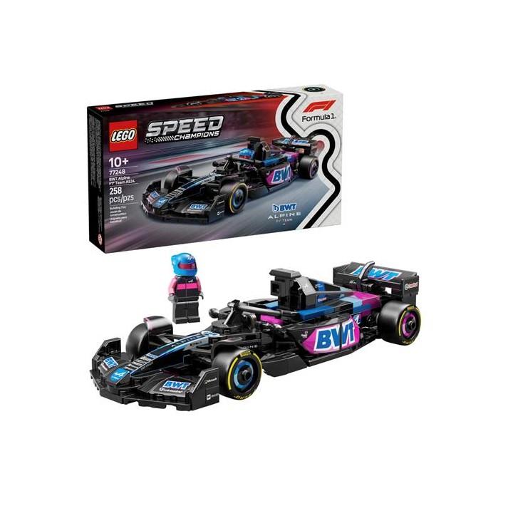 LEGO 77248 Coche de Carreras BWT Alpine F1 Team A524