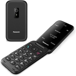 Panasonic KX-TF600EXB Teléfono Móvil Senior Negro