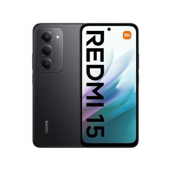 SMARTPHONE XIAOMI REDMI 15 6.9 6GB/128GB/50MP/NFC/4G BLACK