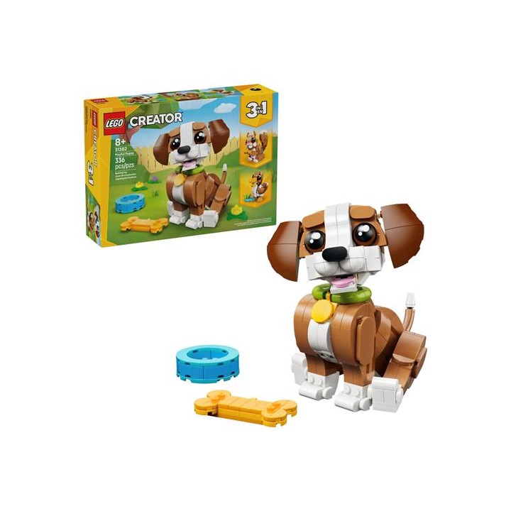 LEGO 31382 Simpáticos Animales: Cachorro Juguetón