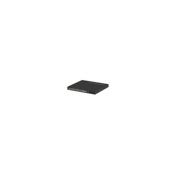Netgear Gestionado Gigabit Ethernet (10/100/1000) EnergÍ­a sobre (PoE) 1U Negro