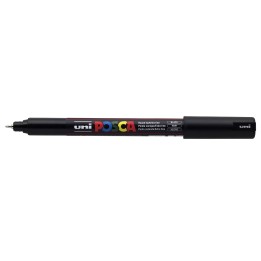 Uni-Ball Posca PC-1MR marcador Punta redonda Negro