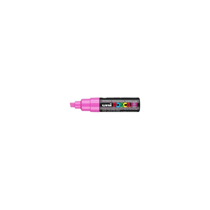POSCA uni PC-8K marcador 1 pieza(s) Punta de cincel Rosa