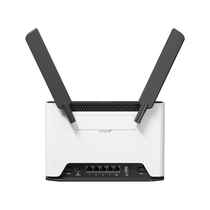 Mikrotik Chateau LTE7 ax router inalámbrico Gigabit Ethernet Doble banda (2,4 GHz / 5 GHz) 4G Negro, Blanco