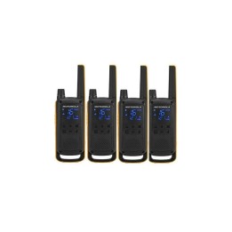 WALKIE-TALKIES MOTOROLA T82 EXTREME QUAD 10KM 16CH NEGRO B8P00811YDEMAQ