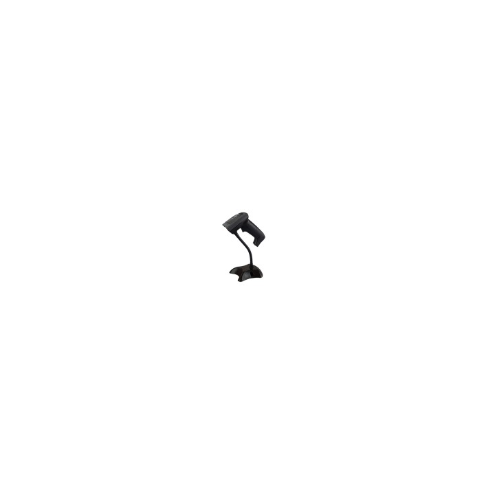 MS3-2D, Lector laser 2D, USB, Negro, con stand