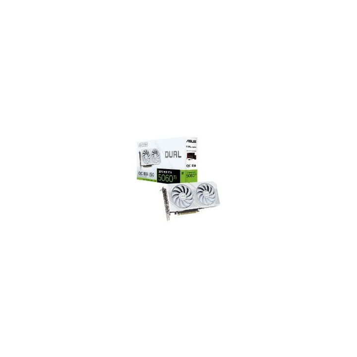 ASUS GeForce DUAL-RTX5060TI-O8G-WHITE 8Gb GDDR7