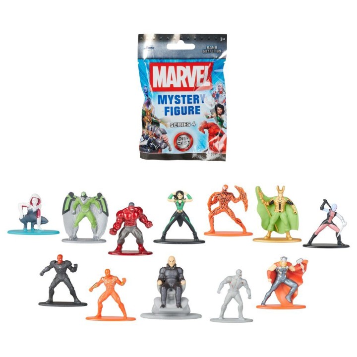 Figura sobre sorpresa Marvel 4cm surtido