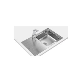 Teka Universe 50 T-XP 1C 1E Max Lavabo sobre-encimera Rectangular Acero inoxidable