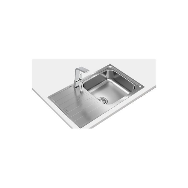 Teka Universe 50 T-XP 1C 1E Max Lavabo sobre-encimera Rectangular Acero inoxidable