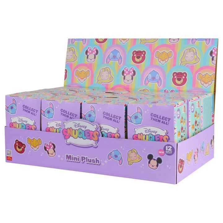 Peluche caja misteriosa Snuglets Disney 14cm surtido