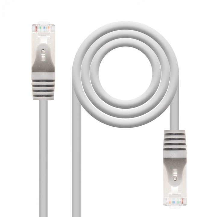 Latiguillo de red nanocable cat6e utp 15m gris 10.20.0815
