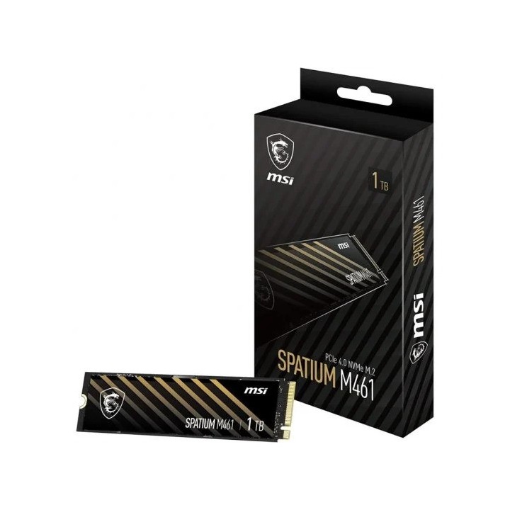 DISCO DURO SSD MSI SPATIUM M461 1TB M2 NVME PCIE 4.0 2280