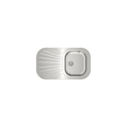 Teka Stylo 1C 1E Lavabo sobre-encimera Rectangular Acero inoxidable