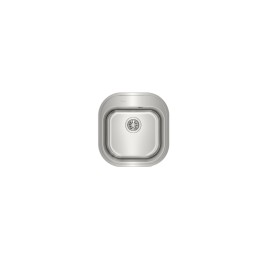 Teka Stylo 1C Lavabo sobre-encimera Plaza Acero inoxidable