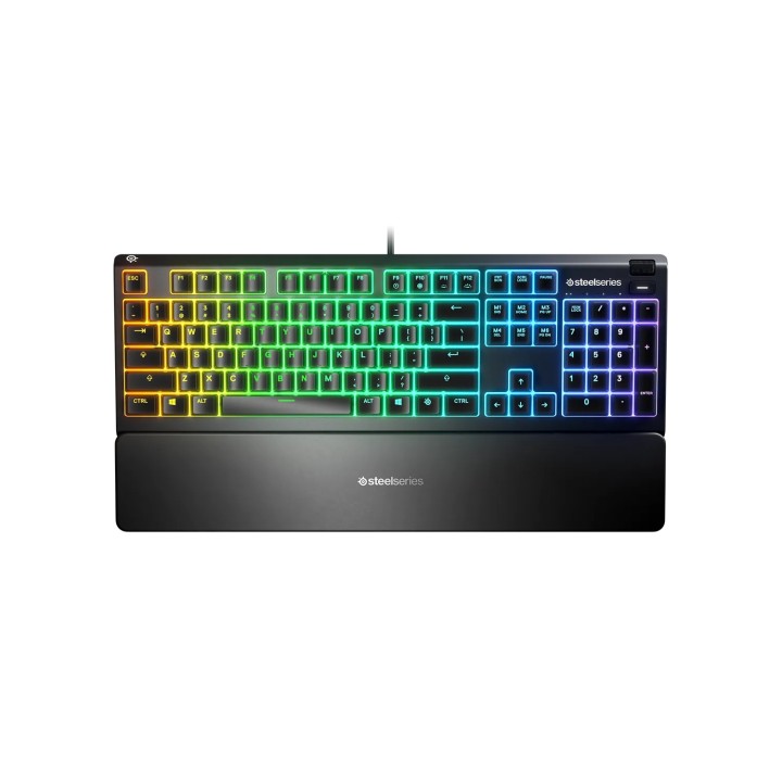 Steelseries APEX 3 teclado Juego USB QWERTY Portugués Negro