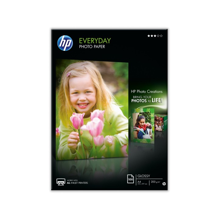 PAPEL HP GLOSSY PREMIUM A4 100 HOJAS Q2510A
