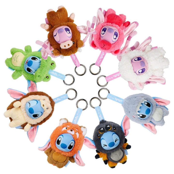 Peluche sorpresa YuYus Stitch y Angel Disney 12cm surtido