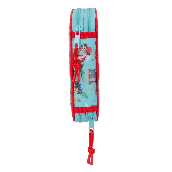 Plumier Dino Rescue Patrulla Canina Paw Patrol doble 29pzs