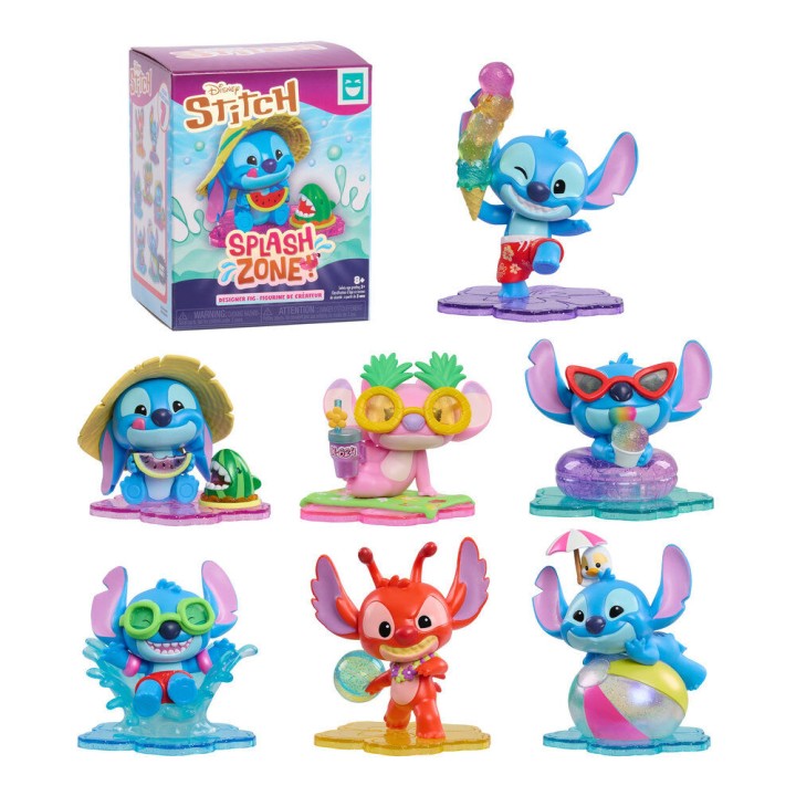 Figura sorpresa Pool Party Stitch Disney surtido