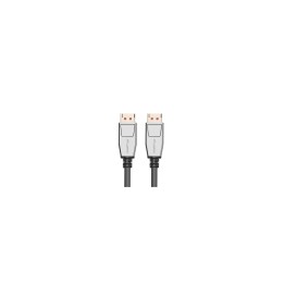 Lanberg CA-DPDP-20CU-0018-BK cable DisplayPort 1,8 m Negro, Plata