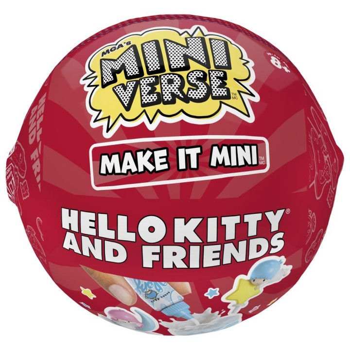 Capsula sorpresa Miniverse Make It Mini Hello Kitty series 4 surtido