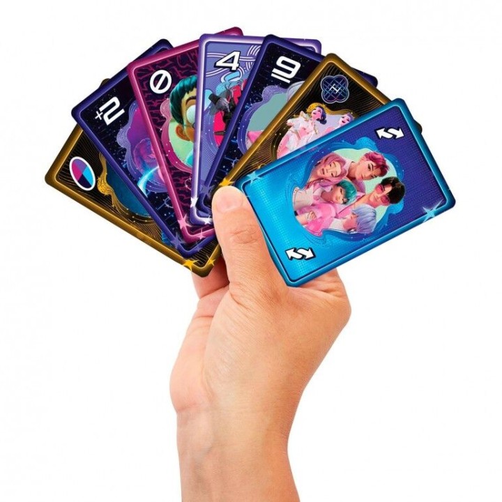 Juego cartas UNO K-Pop Demon Hunters