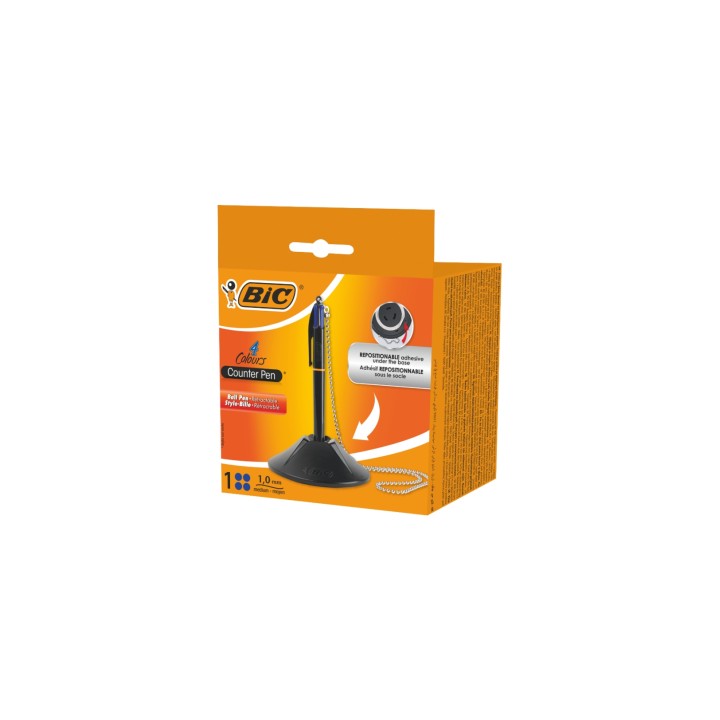 BIC 527507 bolígrafo Azul Bolígrafo de punta retráctil con mecanismo de giro Medio 1 pieza(s)
