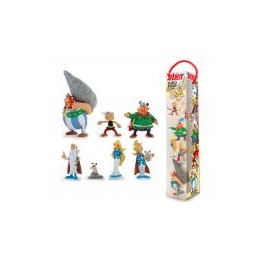 Tubo Asterix - El Pueblo Galo - Pack Surtido 7 Figuras